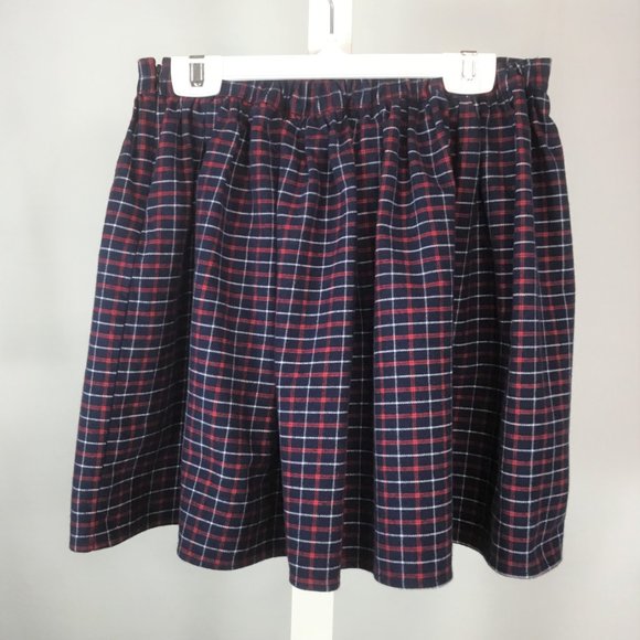 American Apparel Plaid Flannel Skirt - Picture 2 of 2